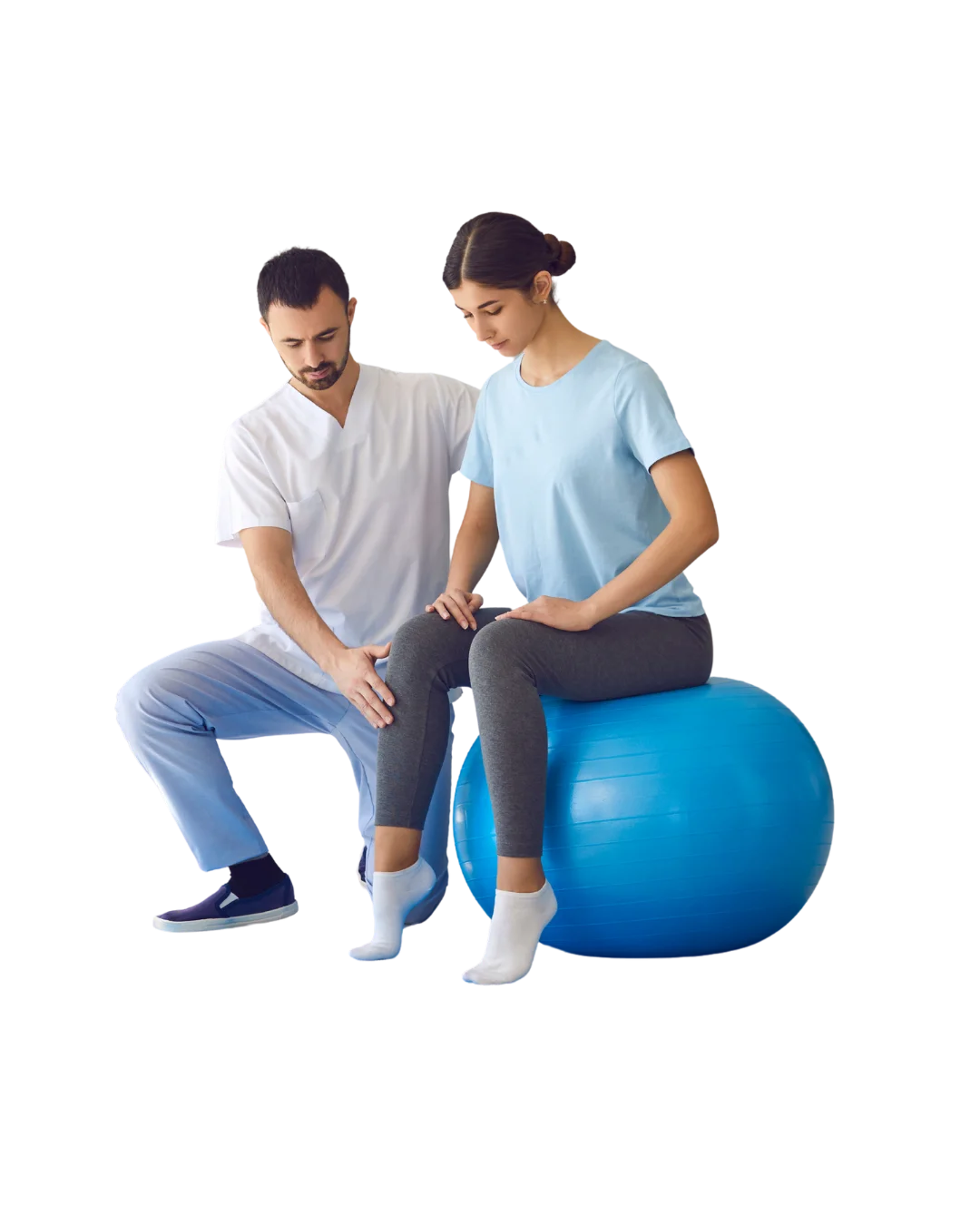 Personal Training mit Gymnastikball - Gesundheit verschenken